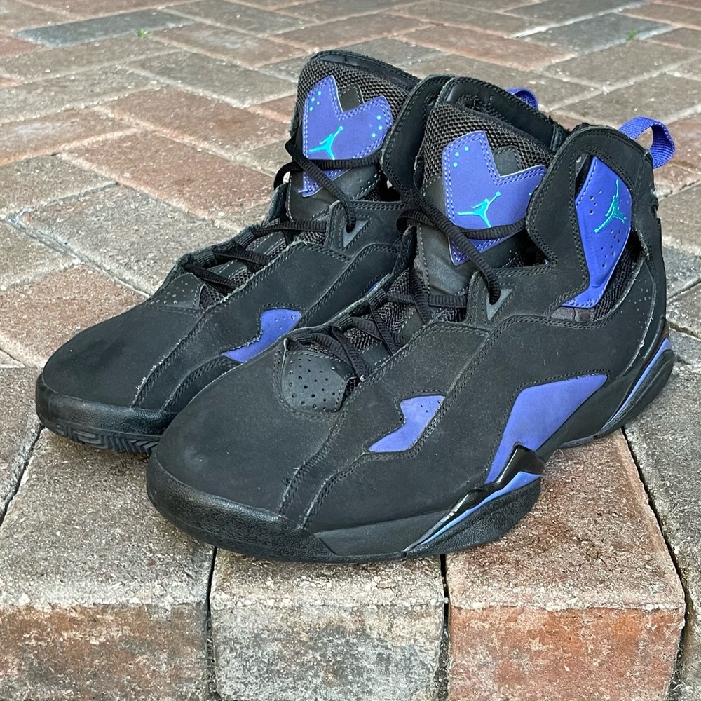 Jordan True Flight 'Black Blue Lagoon' men’s sneakers - Picture 7 of 11